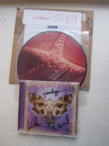New - Mercury Rev - Signed Cd And 7in Vinyl