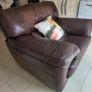 Leather armchair free to take Image 2