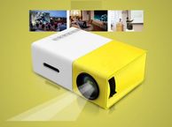 main image for ad Mini Portable LED Projector 1080P HD Home Cinema Theater System PC Laptop SmartPhone
