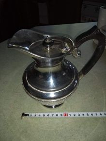Lovely silver plated tea or hot water pot.