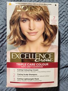 Hair colour no. 7 Natural Dark Blonde