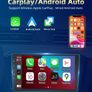 2 Din Car Radio Android 10.0 For VW Volkswagen Golf Polo Passat b7 b6 SEAT leon Skoda 8" inch 4+64G GPS Wifi 4G Carplay Image 4