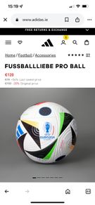 EURO2024 match ball replica fussballliebe