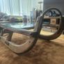 Antique Original  Swiss Sleigh Coffee Table Image 6