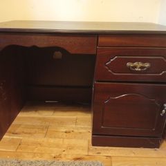 Study Desk Mahogany