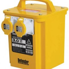 Defender 3000VA Transformer Distribution Kit 240V/110V Yellow