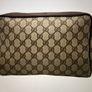 Gucci GG Supreme Canvas Shoulder Bag with Web Stripe and Interlocking G Image 9