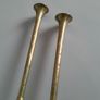 Brass Ornamental Vases x 2 Image 3