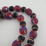 Antique Venetian Style Floral & Trade Glass Beads Necklace Image 5
