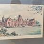 Vintage coloured etching - Belfast University College Image 3