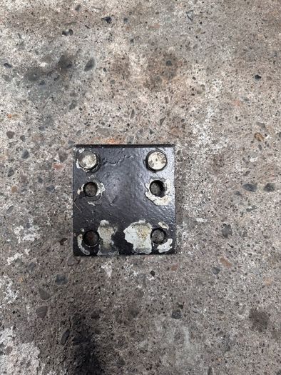 tow bar drop plate