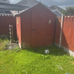 garden wooden shed