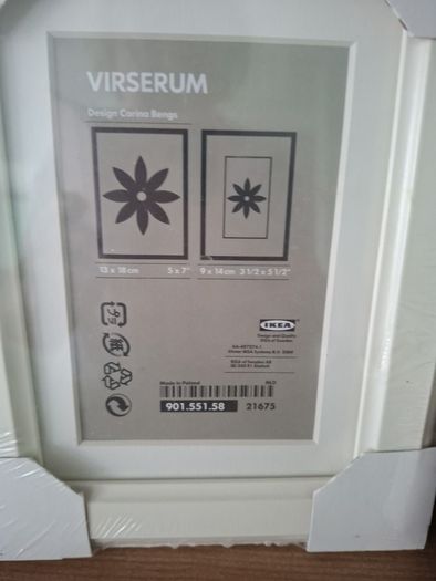 NWT IKEA White Frames 13cm x 18cm