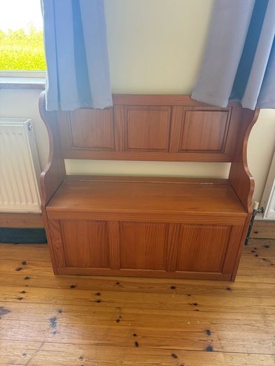 Pew Style Seat / Bench with Storage