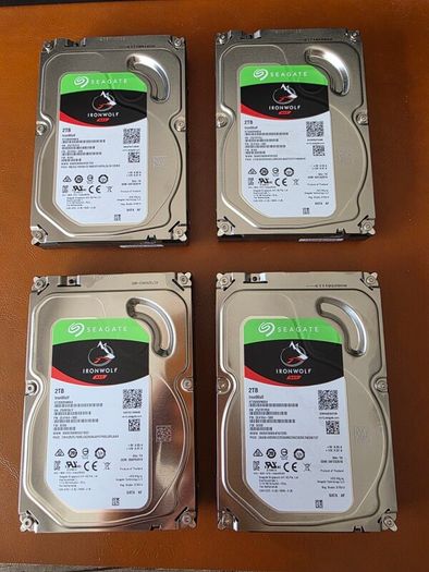 Seagate Ironwolf NAS 2TB - 4 Available.