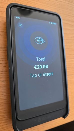 Shopify payments terminal