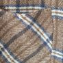 Brown plaid oversized shacket Size 10 Image 7