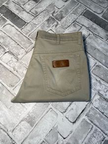Wrangler Texas Stretch Mens Beige Chino Trousers W34 L30