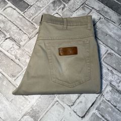 Wrangler Texas Stretch Mens Beige Chino Trousers W34 L30