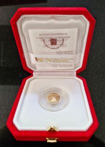 Vatican City Pope Francis Baptism 2015 10 Euro Proof Gold 3 Gram Coin