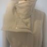 Karen Millen Beige Moleskin Biker Jacket Image 5