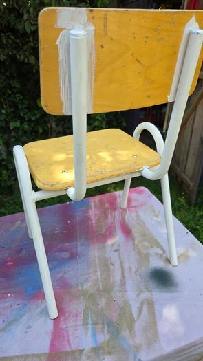 Upcycled Vintage School Chairs