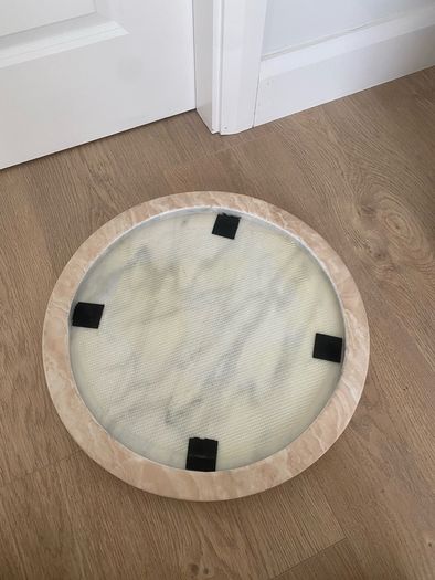 marble coffee table/side table