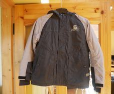 Boys jacket. Age 10 yrs/140cm. Dark grey.