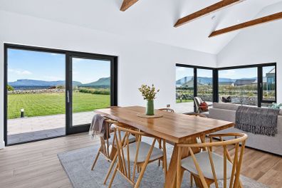 Pristine Dining Table -  Ark Rustic Oak