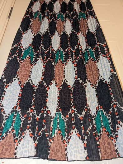 Perfect for Summer. Beautiful pleated maxi skirt from the Pala D'Oro collect at Carraig Donn.