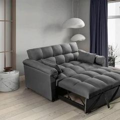 Pull Out Double Sofa Bed, Perfect for Small Space