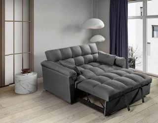 Pull Out Double Sofa Bed, Perfect for Small Space