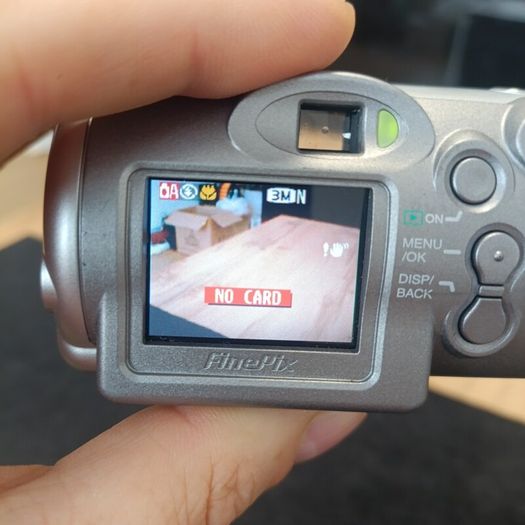 Fujifilm FinePix A120 3.1MP Digital Camera Silver Grey