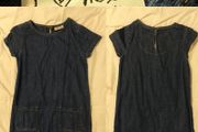 Next Blue Denim Dress