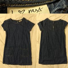 Next Blue Denim Dress