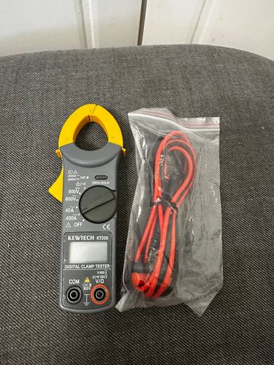 Kewtech kt200 digital clamp