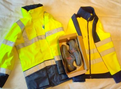 Complete Workwear Bundle. Jackets, Safety Shoes, Hi-Vis Clothing & PPE