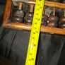 Antique Wooden Abacus, a 13-column Chinese Suanpan used as a traditional Calculating Tool, Postage Available Image 9