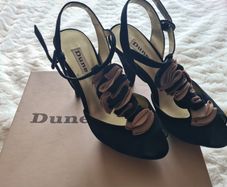 Dune black sandal