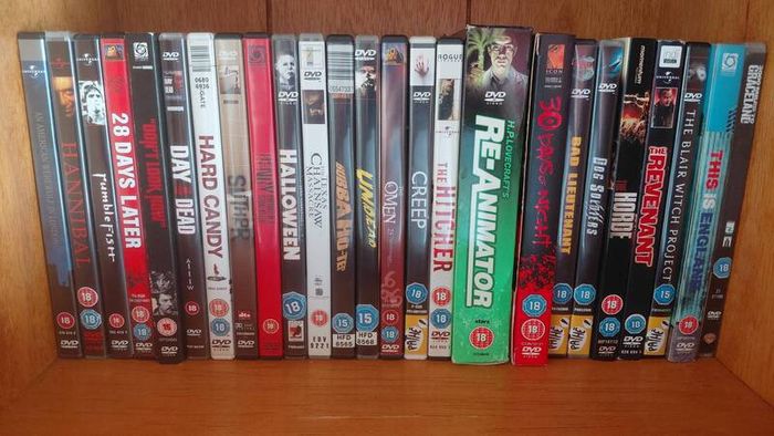 Dvds and blu rays