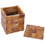 Storage Stool Solid Teak Wood Image 3
