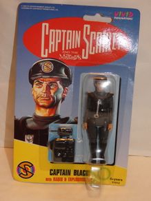 Gerry Anderson Captain Black Captain Scarlet And The Mysterons 1993 Vivid Imaginations