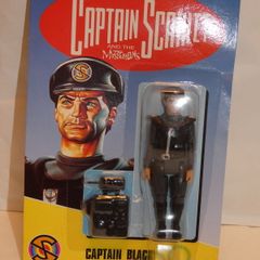 Gerry Anderson Captain Black Captain Scarlet And The Mysterons 1993 Vivid Imaginations