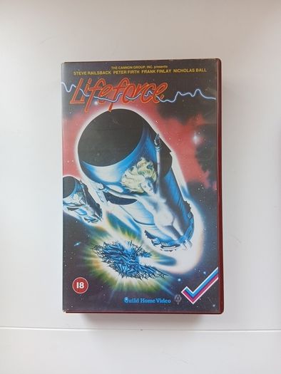 Lifeforce VHS Film On A High Grade Scotch Cassette.