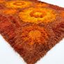Vintage Retro Mid Century Scandinavian Wool Rug Image 2