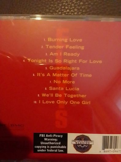 Elvis CD  - Burning Love And Hits From His Movies