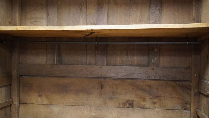 Antique French Oak Armoire / Wardrobe