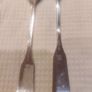 Stamped Silver Serving Spoons Image 2