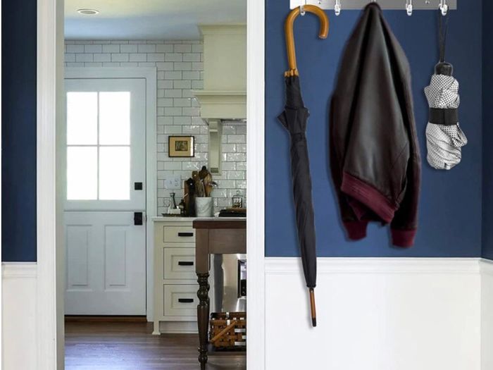 Coat Racks for Wall -Stainless Steel Coat Hooks (2 Pack) - Heavy Duty Coat Hooks Wall Mounted