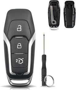 3 buttons For Ford Key Fob Cover For 2015 Ford Mondeo Key Fob Cover Case casing Replacement For Ford Edge Galaxy S Max Mustang Car Key Fob Case